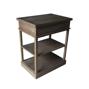<span class=keywords><strong>Tavolino</strong></span> nordico Country <span class=keywords><strong>in</strong></span> <span class=keywords><strong>legno</strong></span> massello con gambe tornite e mezza luna <span class=keywords><strong>per</strong></span> soggiorno - Product Image 4