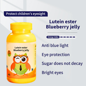 Bonbons à mâcher à la luteine sans <span class=keywords><strong>sucre</strong></span> ni gras, personnalisés OEM, saveur myrtille, pour la protection des yeux des enfants et <span class=keywords><strong>anti</strong></span>-lumière bleue - Product Image 2
