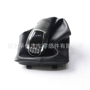 Poignée de levier de vitesse en cuir 5 vitesses Skoda Octavia A7 MK3 2014 2017 Ajustement ergonomique - Product Image 4