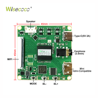 Layar LCD IPS TFT-LCD MIPI 8,4 inci 2K 1600x2560 Kecerahan Tinggi Tahan Suhu Luas untuk Panel Pencitraan Medis