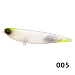 <span class=keywords><strong>Leurre</strong></span> <span class=keywords><strong>de</strong></span> <span class=keywords><strong>surface</strong></span> Gt <span class=keywords><strong>Stickbait</strong></span> Pencil pour la pêche en eau salée, <span class=keywords><strong>leurre</strong></span> artificiel rigide en plastique pour la pêche au bar, technique Walking the Dog - Product Image 6