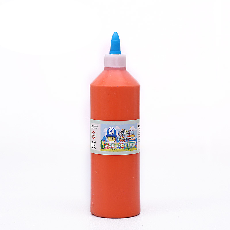500ml watercolor orange RED