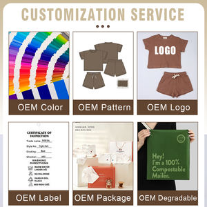 100% शुद्ध कपास वाफले शैली के लड़कों के कपड़े आकस्मिक आउटडोर ग्रीष्मकालीन टॉडलर बेबी शॉर्ट और गर्मियों के लिए शीर्ष 2 पीसी सेट - Product Image 4