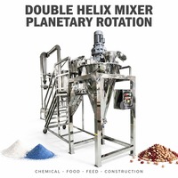 Mélangeur conique de laboratoire à vis pour poudres compactes : machine de mélange pour amidon, farine, lait en poudre, aliments pour animaux, céréales et granulés
