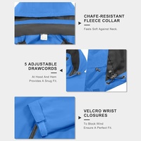 Veste de ski imperméable sur mesure avec fermeture éclair et capuche, coupe-vent et chaude pour adultes, idéale pour le snowboard et le ski