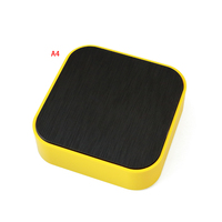Nouveau design ABS électronique charnière boîtier en plastique interrupteur boîte de connecteur boîtier smart home AK-S-123 98x98x32mm