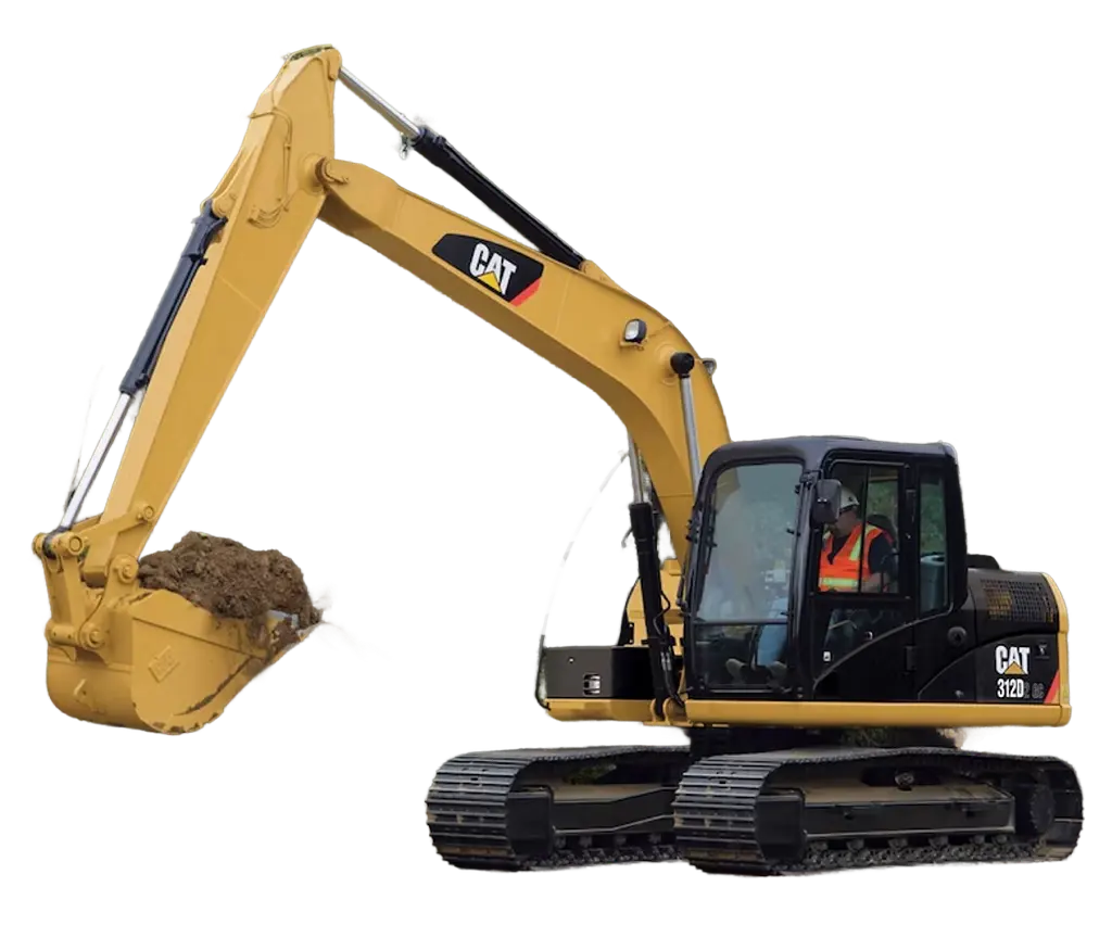 High efficiency used diggers second-hand CAT312D hydraulic crawler used excavator sales excavators for sale