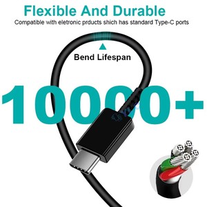 Câble de données USB-C PD 3.0 à charge ultra rapide 25W 45W pour <span class=keywords><strong>Samsung</strong></span> Galaxy S22 S23 S24 Ultra, prise US incluse - Product Image 2