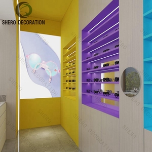 Vitrines pour présentoirs de lunettes optiques, présentoirs en bois pour lunettes de soleil - Product Image 5