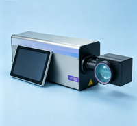 Machine de marquage laser UV de bureau KU110 10W avec vision CCD pour gravure de codes sur PCB, plastique, verre et cartes de date