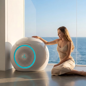 Inodoro Inteligente <span class=keywords><strong>de</strong></span> Lujo con Descarga Automática en Forma <span class=keywords><strong>de</strong></span> Huevo, con Control Remoto, Bidé Electrónico Inteligente para <span class=keywords><strong>Baño</strong></span> - Product Image 1