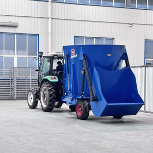 Nuovo Miscelatore di Mangimi TMR in Acciaio per Allevamenti di Bovini e Caseifici, Silos Personalizzabili, Attrezzatura per Distribuzione, Protezione per Tappeti - Product Image 3