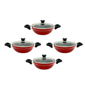 Diseño personalizado de alta calidad al por mayor nuevo diseño elegante aluminio cerámica mejor cocina precio barato colorido Pan de Bangladesh - Product Image 5