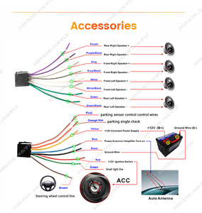 Mekede ND2 MP5 7 inch 800*480 bảy màu ánh sáng xe chơi cho phổ quát với <span class=keywords><strong>FM</strong></span> SWC đài phát thanh Máy nghe nhạc JPG hình ảnh - Product Image 6