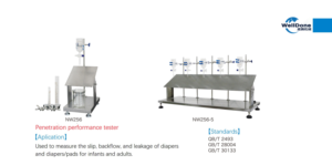 WellDone Auto Liquid <span class=keywords><strong>Penetration</strong></span> <span class=keywords><strong>Tester</strong></span> para pañales | EDANA ERT 150,3/ISO 9073 | Precisión 0,01 s - Product Image 3