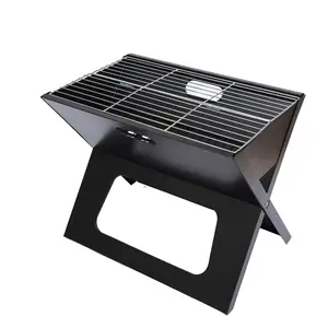 X Folding Portable Notebook Folding Charcoal Portable Outdoor Charcoal Grill