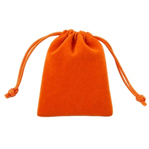 Sacs à cordon en velours WENLUO personnalisables pour bijoux, emballage cadeau mignon pour boucles d'oreilles, recyclables, 11 couleurs personnalisables - Product Image 1