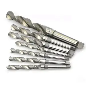 Taper Shank Fried Dough Twists Drill High-Speed Steel Bed Drill Stainless Steel Drill