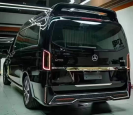 Kit carrosserie professionnel neuf pour Mercedes-Benz Classe V W447 Vito Viano 2016-2024 avec crochet de remorquage et clips - Pièces de mise à niveau du pare-chocs