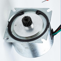 Moteur à engrenages synchrones argenté 50KTYZ |   Petit moteur électrique 40W 220V AC |   pour machine à glaçons/four/bande transporteuse