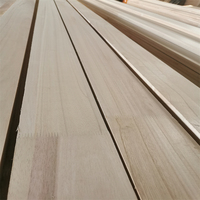 Stable Material Paulownia Finger Jointed Solid Timber Boards Finger Joint Timber Wood Strip