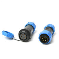 Connecteur en plastique étanche IP68 WZUMER équivalent aux connecteurs SP17 SP21 2 3 4 5 7 9 12 broches Connecteurs SP