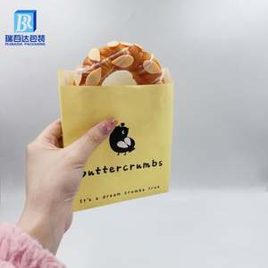 Bolsa de Papel para Pan con Revestimiento de PE Ecológico, Impresa Personalizada, Resistente al Aceite, Papel Kraft para Pizza, Leche, Sushi, Gelatina, Ingredientes para Ensaladas - Product Image 3