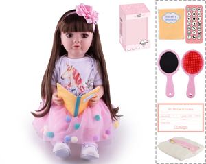 ตุ๊กตา <span class=keywords><strong>Reborn</strong></span> ขนาด 22 นิ้ว ขายดี ตุ๊กตา <span class=keywords><strong>Reborn</strong></span> สนทนาได้ ตุ๊กตาพูดได้ อ่านหนังสือ สำหรับเด็ก - Product Image 6