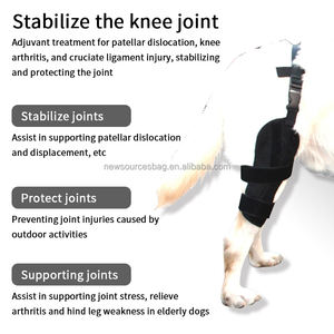 Bandages pour chiens de compagnie Genouillères pour jambes blessées Protéger les articulations des chiens Bandages Wrap Protecteurs de jambes pour le soutien YDHJ21 - Product Image 2