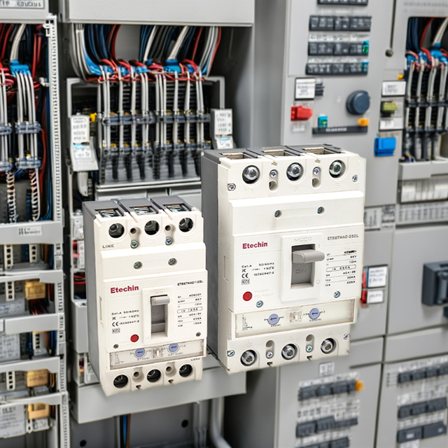 Moulded case Circuit Breakers AC MCCB 3P 4P 125a Circuit Breaker Mccb 220v to 690v