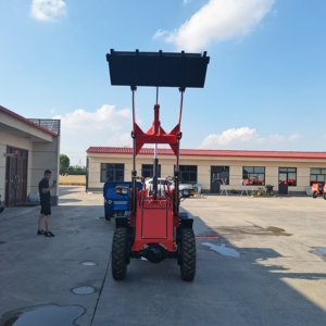 <strong>Small</strong> Mini <strong>Wheel</strong> <strong>Loader</strong> with Frontloader Type Shovel Various Attachments Engine Motor and Pump Core Components - Product Image 4