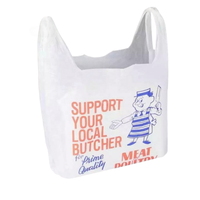 Sacs à main en plastique personnalisés de haute qualité avec logo, plusieurs couleurs, échantillon gratuit disponible