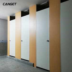 Hội đồng quản trị PVC bảng tổng hợp nhà vệ sinh tủ phân vùng với nylon chất liệu phụ kiện - Product Image 2