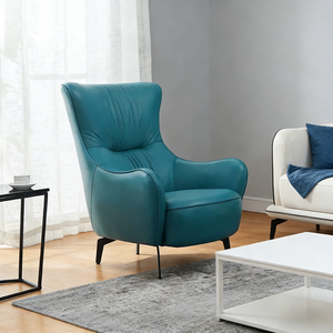 Elegante Sillón Individual de Exterior de Lujo Ligero de Estilo Italiano Moderno, Respaldo Alto, PU Impermeable, Espuma Viscoelástica, para <span class=keywords><strong>Tiendas</strong></span> Minoristas - Product Image 3