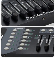Prix usine DMX 192 contrôleur DMX512 contrôleur d'éclairage de scène pour le contrôleur de lumière de tête mobile de mariage