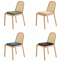 Chaise de salle à manger d'extérieur en fer forgé à dossier haut pour restaurant et balcon – Ergonomique, écologique, durable, design moderne