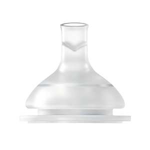 사용자 정의 투명 아기 젖병 젖꼭지 복통 방지 액체 실리콘 젖꼭지 - Product Image 1