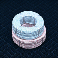 Tubo de PVC y Fibra de Vidrio CNC 2715 Personalizado, Aislamiento Eléctrico de Alto Voltaje 4KV, Tubo Espagueti para Cableado, Retardante de Llama