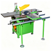 Machine à bois multifonctionnelle de table |   343 Raboteuse, Dégauchisseuse, Débroussailleuse, Scie et Perceuse à trous carrés