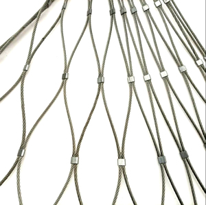 OEM Net amerika papağanı Aviary ağları Aviaries Metal papağan muhafaza Lwire eskrim büyük kuşlar Pet kafesleri Ss tel halat örgü - Product Image 1