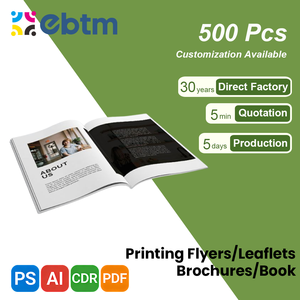 Service d'impression de brochures A4 à piqûre à cheval pour rapports d'entreprise, <span class=keywords><strong>recherche</strong></span> académique et publicité commerciale - Product Image 3