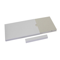 Livre vidéo en lin pour carte de vœux de mariage, écran LCD IPS de 7 pouces, livret vidéo