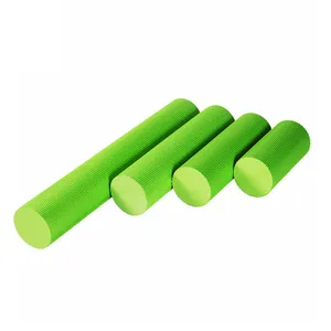 Set Roller Busa Solid Panjang EVA 90Cm 60Cm Roller Tahan Lama untuk Pijat, Peregangan, Kebugaran, Yoga dan Pilates