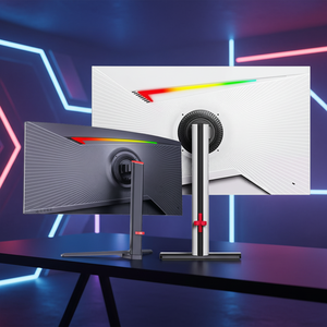 จอเกมมิ่งขนาด 34 นิ้ว 240Hz ความละเอียด 2K รุ่น R1500 หน้าจอ VA IPS ขอบจอบาง พร้อมขาตั้งปรับได้ (ยก/หมุน/ปรับมุมเอียง) - Product Image 1