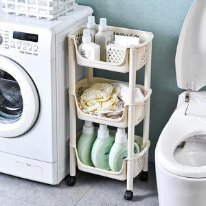 Étagère mobile multi-niveaux sur roulettes, écologique et durable, pour cuisine, armoire et outils - Product Image 4
