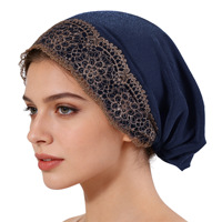 Nouveau style 2026 : Chapeau à grandes fleurs en dentelle – Foulard de tête pratique et tendance pour femme, protection solaire, idéal pour l'été