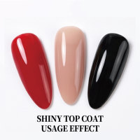 Base et Top Coat pour Ongles Sans TPO & Sans HEMA, Top Coat Brillant Sans Résidu, Vernis Gel Anti-Rayures, Fournisseur ODM de Produits pour Ongles