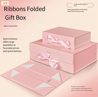 Boîte cadeau pliable en rose avec logo personnalisé et fermeture magnétique Conception cosmétique amusante pour l'emballage de fard à joues de crème pour le visage aux huiles essentielles