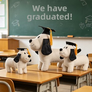 Ours en peluche Dr Teddy Bear pour la remise des diplômes, <span class=keywords><strong>cadeau</strong></span> souvenir scolaire doux et rembourré pour les étudiants - Product Image 2