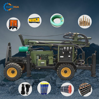 Foreuse rotative diesel montée sur tracteur pour puits d'eau avec pompe et moteur – Meilleur prix à vendre